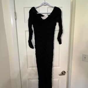 Chic Black Long Sleeve Dress